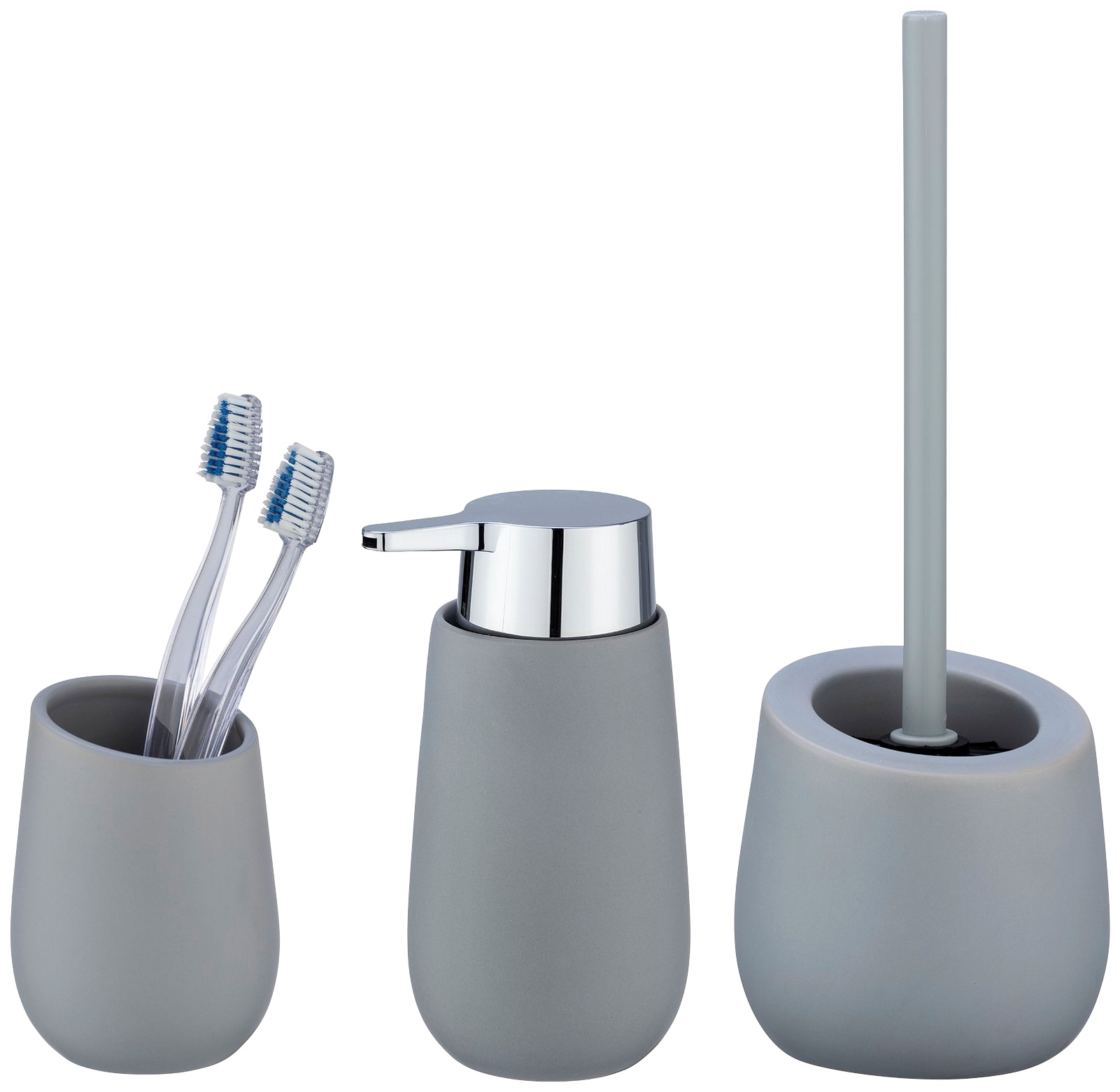 WENKO Badaccessoire-Set »Badi«, (Set, 3 tlg.) von Wenko