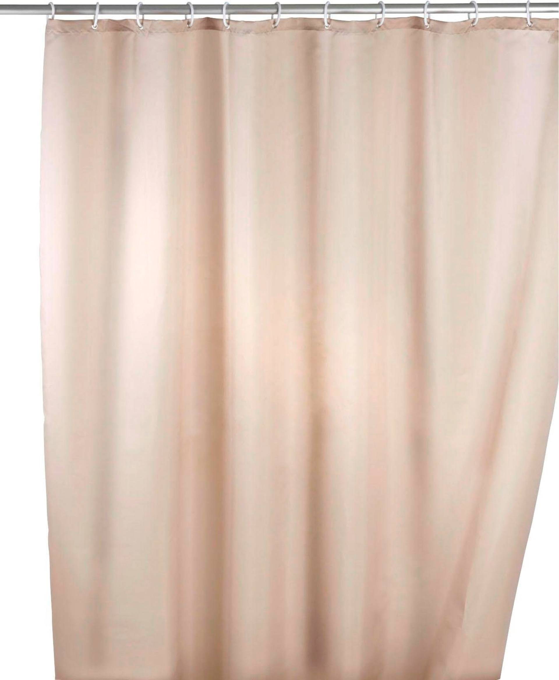 WENKO Duschvorhang »Uni Beige«, Höhe 200 cm, Polyester, waschbar WENKO Duschvorhang »Uni Beige«, Höhe 200 cm, Polyester, waschbar von Wenko