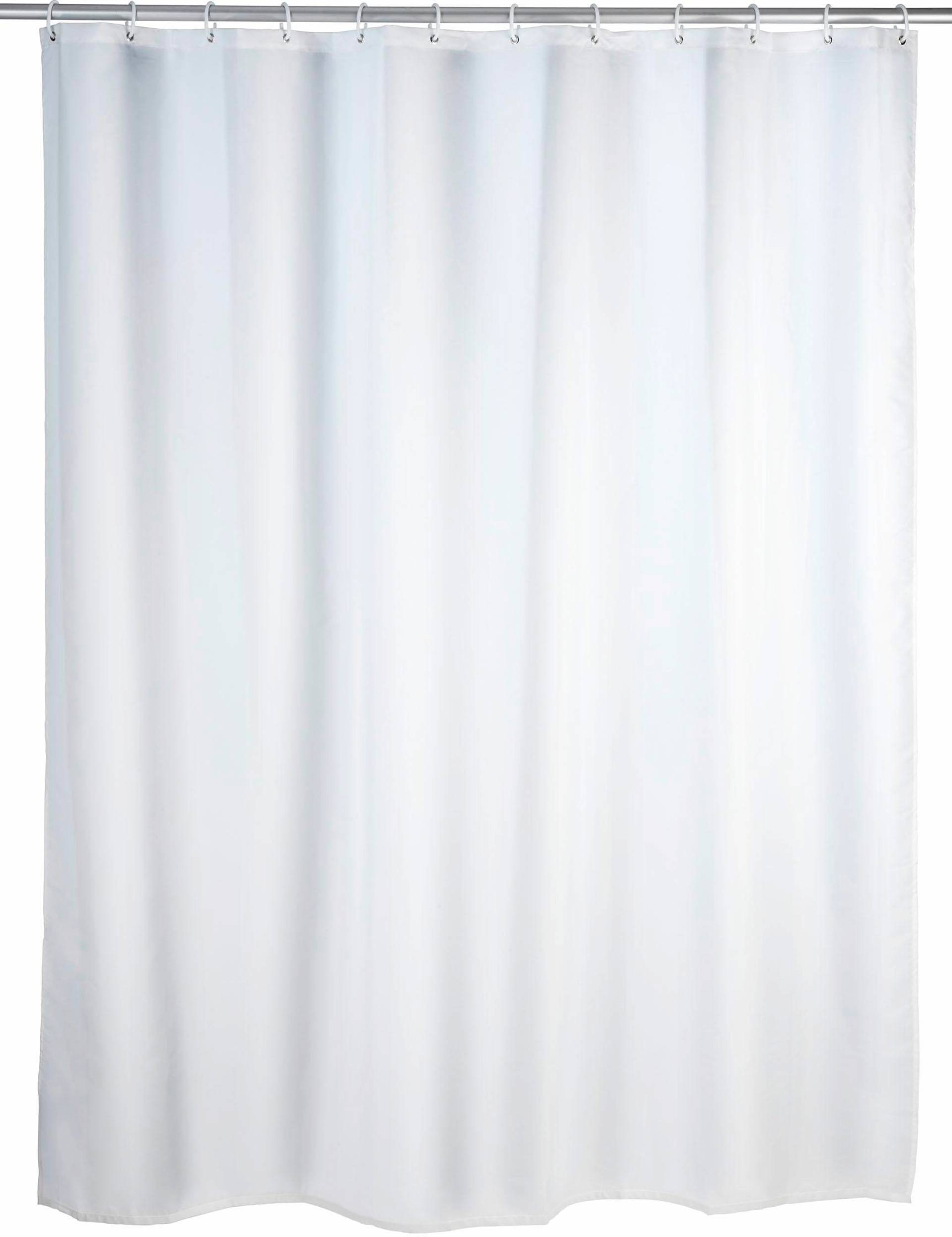 WENKO Duschvorhang »Uni White«, Höhe 200 cm, Polyester, waschbar WENKO Duschvorhang »Uni White«, Höhe 200 cm, Polyester, waschbar von Wenko