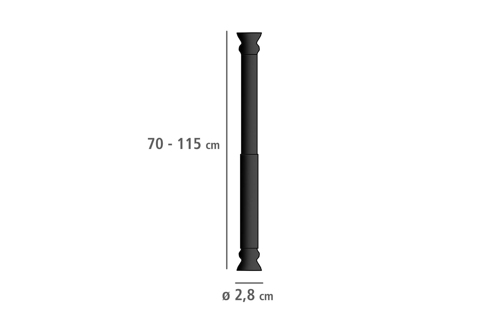 WENKO Duschvorhangstange »Wenko«, ausziehbar von Wenko