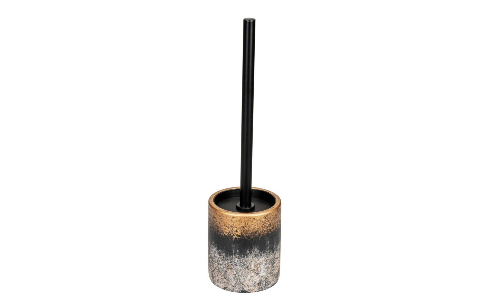 WENKO WC-Garnitur »Lacona Gold/Grau/Schwarz«, Set, aus Beton-Kunststoff WENKO WC-Garnitur »Lacona Gold/Grau/Schwarz«, Set, aus Beton-Kunststoff von Wenko