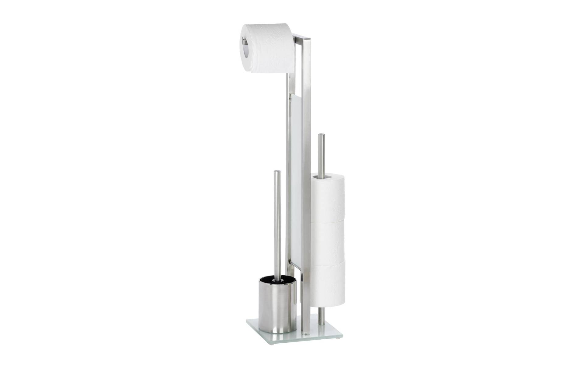 WENKO WC-Garnitur »Rivalta«, aus Glas-Kunststoff-Metall WENKO WC-Garnitur »Rivalta«, aus Glas-Kunststoff-Metall von Wenko