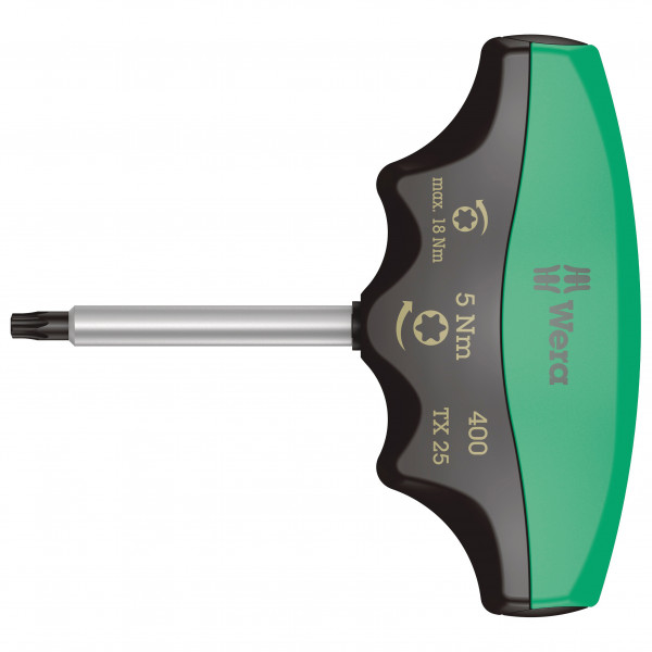 Wera - 400 TX Drehmomentindikator Gr TX 25 - 5,0 Nm schwarz/grün Wera - 400 TX Drehmomentindikator Gr TX 25 - 5,0 Nm schwarz/grün von Wera