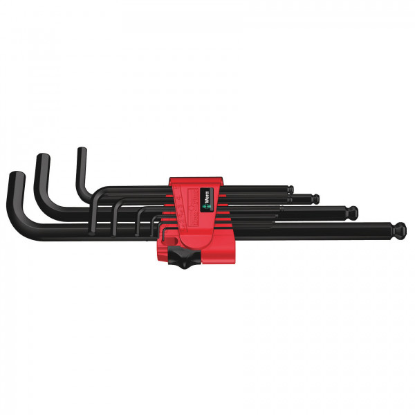 Wera - 950/9 Hex-Plus 6 - Werkzeugset Gr One Size schwarz/rot Wera - 950/9 Hex-Plus 6 - Werkzeugset Gr One Size schwarz/rot von Wera