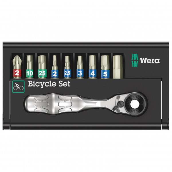 Wera - Bicycle Set 9 - Velowerkzeug Gr One Size multi von Wera