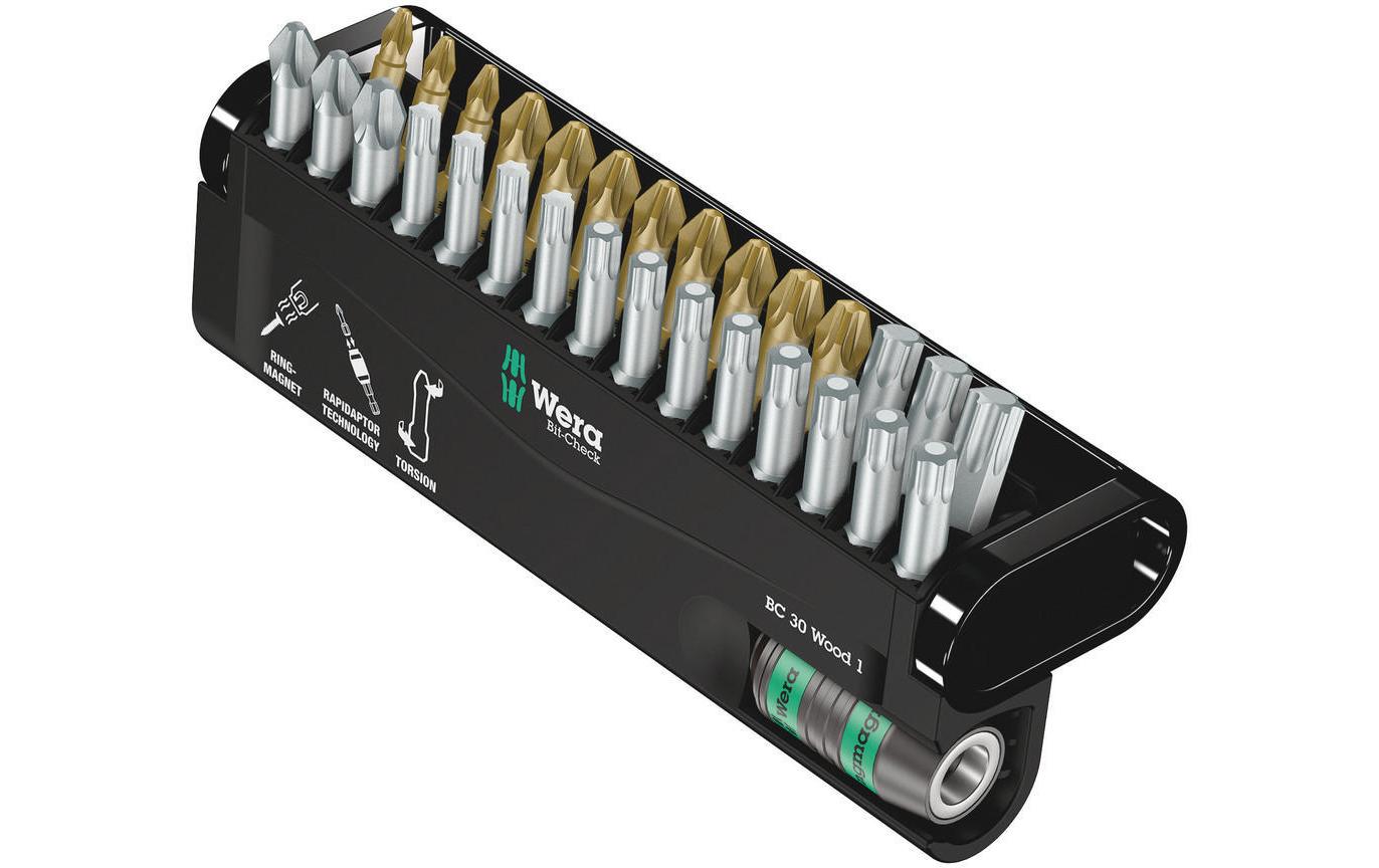 Wera Bit-Set »Bit-Check 30 Wood 1« von Wera