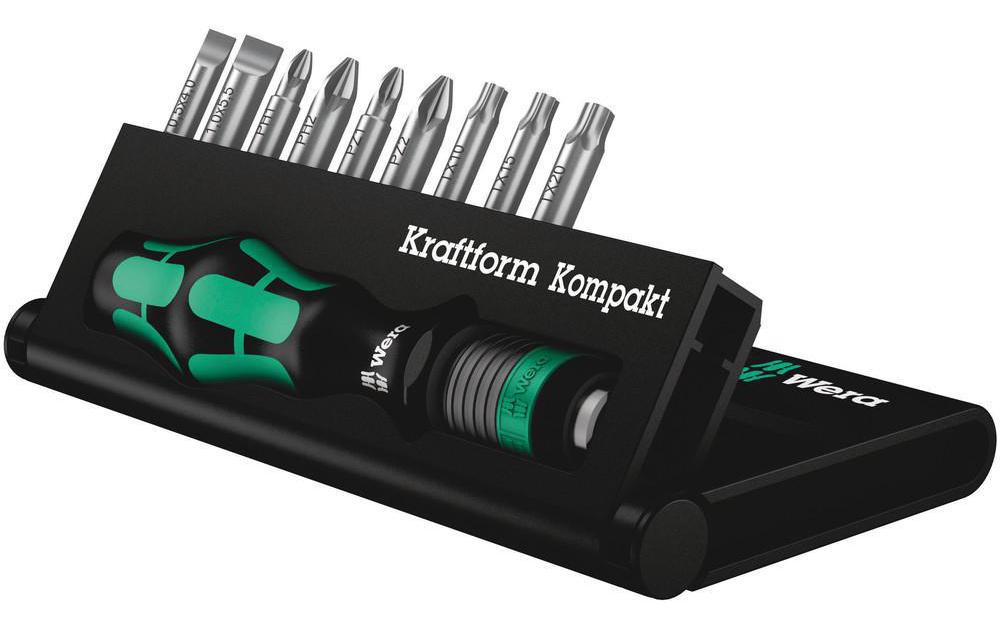 Wera Bit-Set »Wera Kraftform Kompakt 10 10-teilig« von Wera