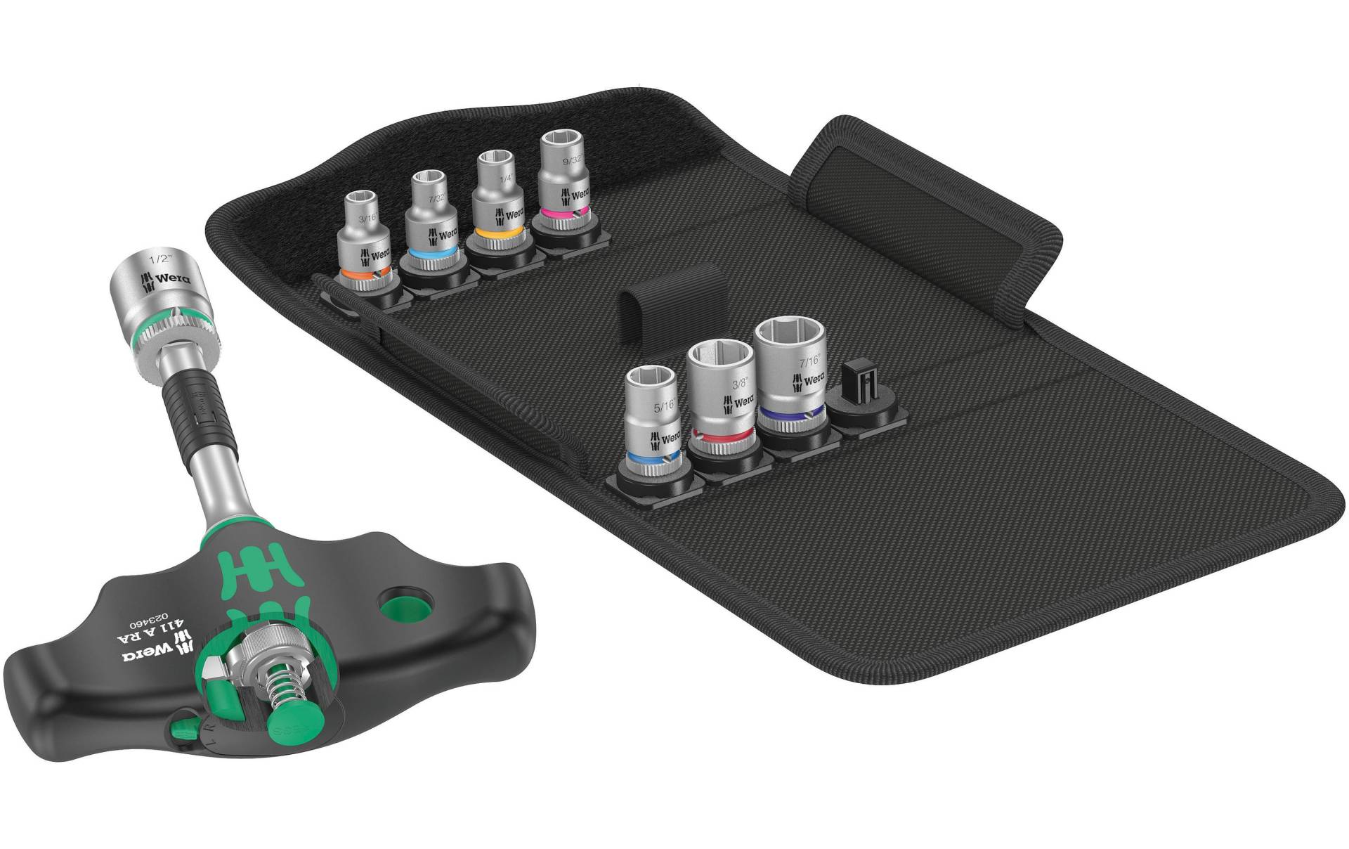 Wera Bit-Set »Wera Kraftform Kompakt 400 RA Imperial Set« von Wera