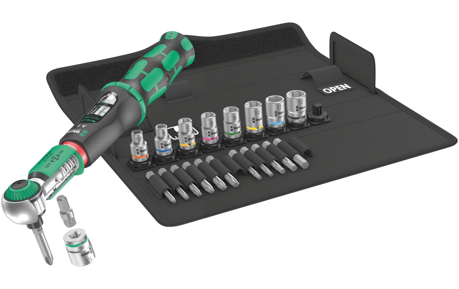 Wera Drehmomentschlüssel »Wera Safe-Torque A2 Set 1 45017 Sechskant«, (23 St.) von Wera