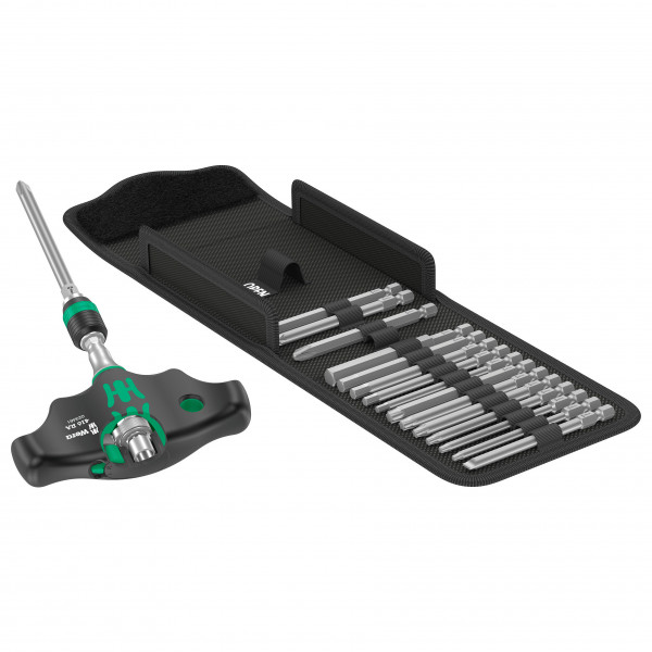 Wera - Kraftform Kompakt 400 RA Set 1 - Velowerkzeug grün/schwarz Wera - Kraftform Kompakt 400 RA Set 1 - Velowerkzeug grün/schwarz von Wera