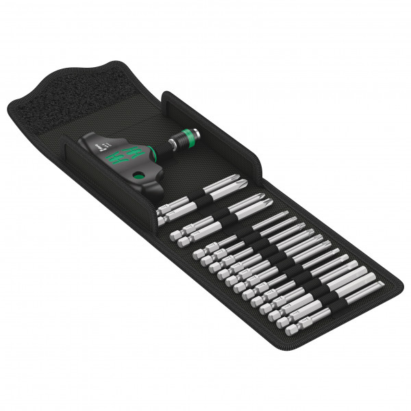 Wera - Kraftform Kompakt 400 - Velowerkzeug Gr One Size schwarz/grün Wera - Kraftform Kompakt 400 - Velowerkzeug Gr One Size schwarz/grün von Wera