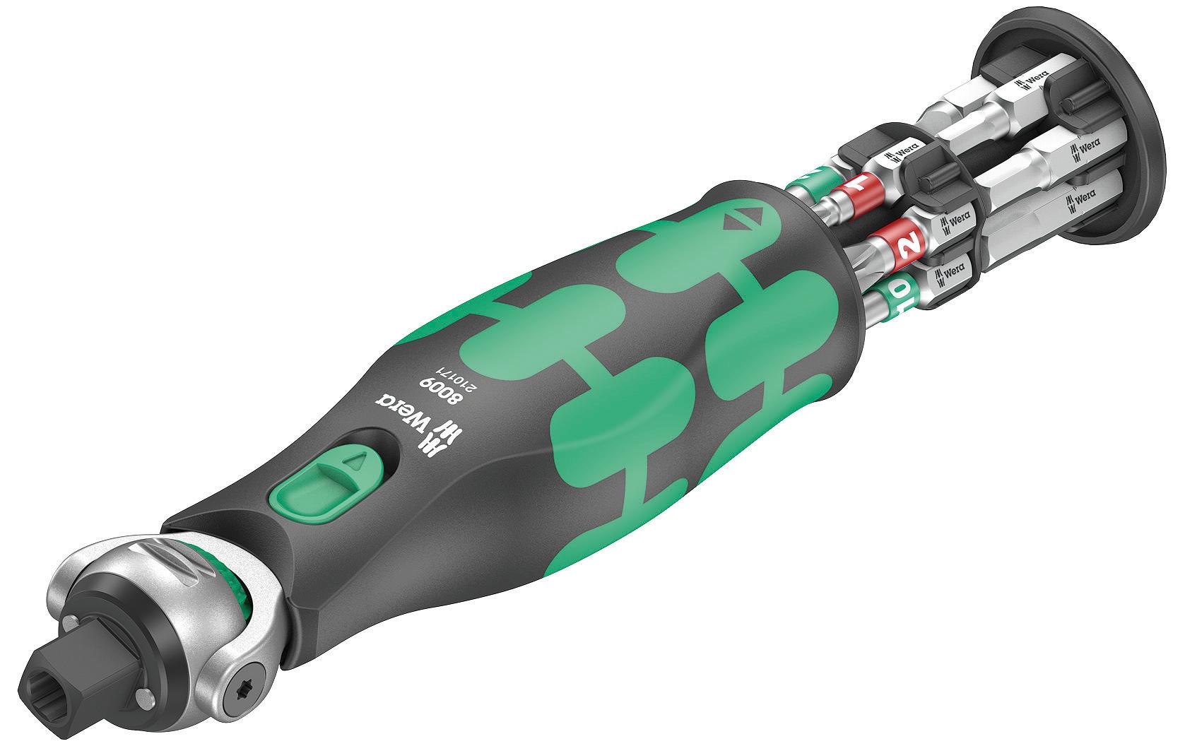 Wera Ratsche »8009 Zyklop Pocket Imperial Set 1 13-teilig«, (13 St.) von Wera