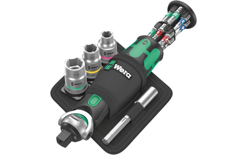 Wera Ratsche »Wera 8009 Zyklop Pocket Set 2«, (18 St.) von Wera