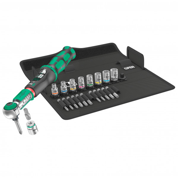 Wera - Safe-Torque A 2 Set 1 - Velowerkzeug grün/schwarz von Wera