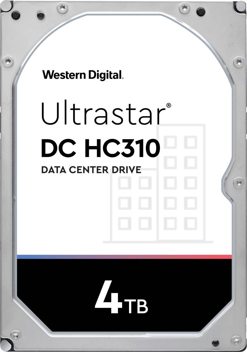 Western Digital HDD-Festplatte »Ultrastar DC HC310 4TB SAS«, 3,5 Zoll, Anschluss SAS, Bulk von Western Digital