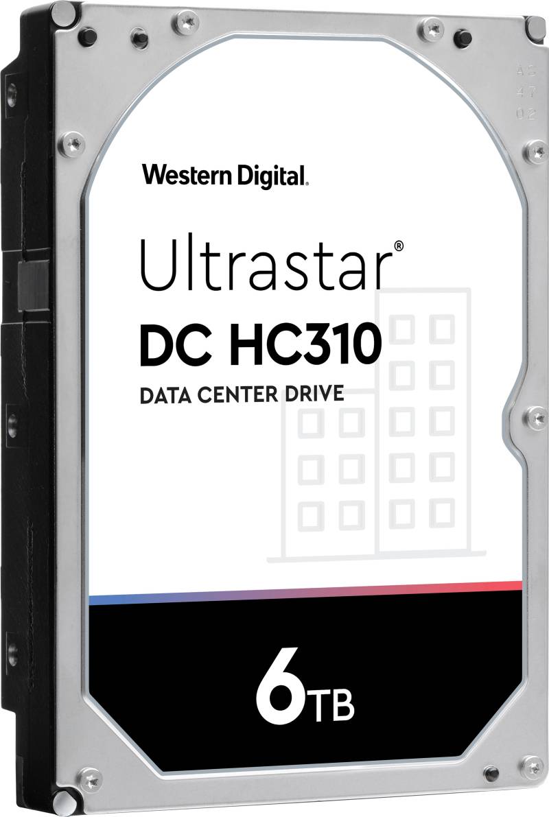 Western Digital HDD-Festplatte »Ultrastar DC HC310 6TB«, 3,5 Zoll, Anschluss SATA, Bulk von Western Digital