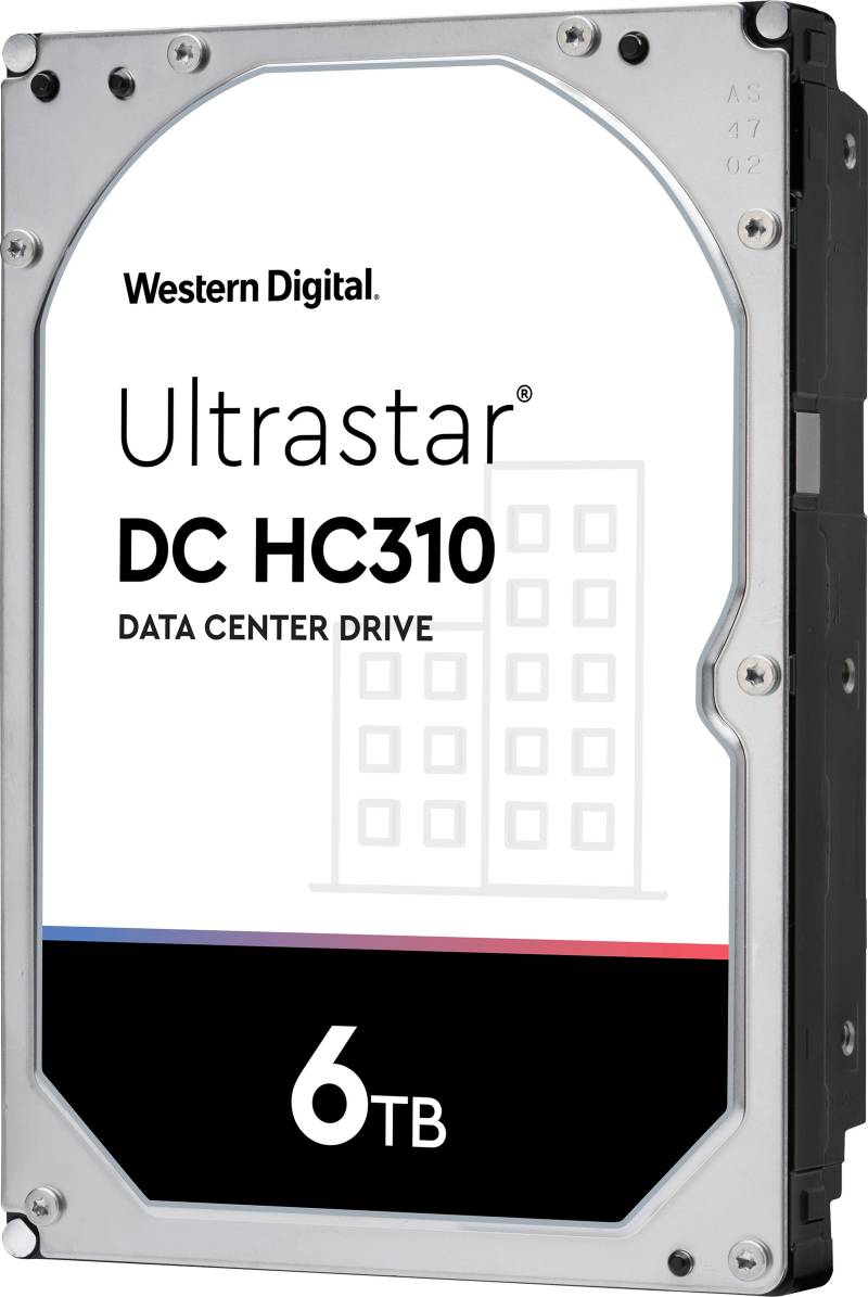 Western Digital HDD-Festplatte »Ultrastar DC HC310 6TB SAS«, 3,5 Zoll, Anschluss SAS, Bulk von Western Digital