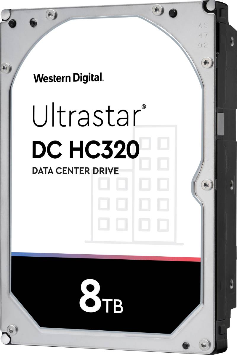 Western Digital HDD-Festplatte »Ultrastar DC HC320 8TB SAS«, 3,5 Zoll, Anschluss SAS, Bulk von Western Digital