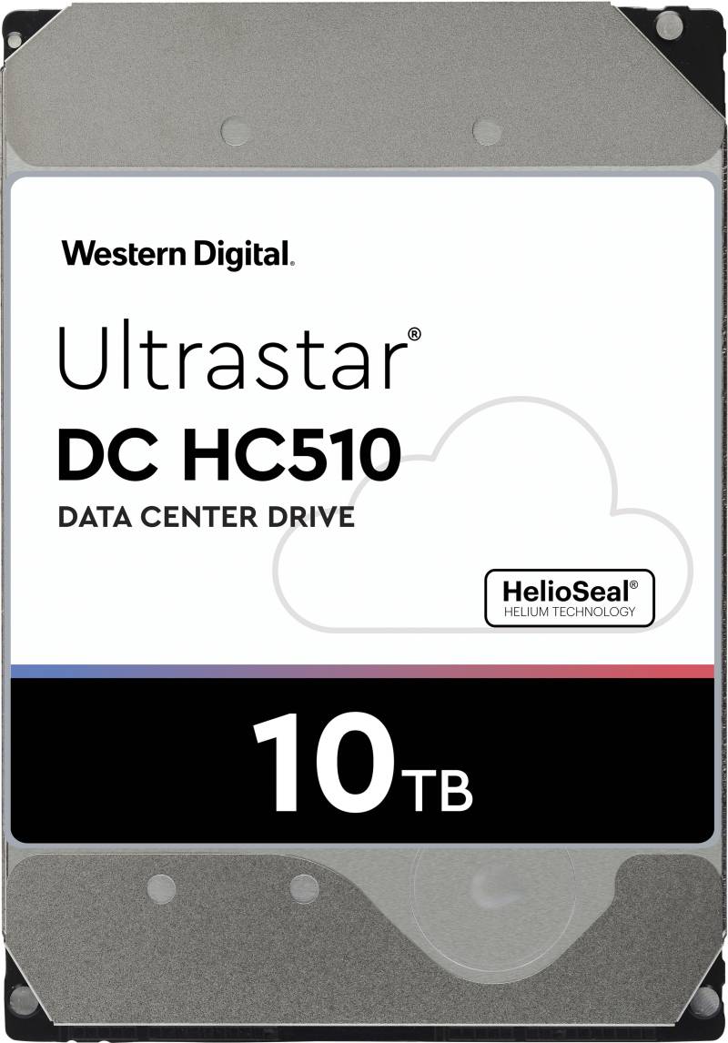 Western Digital HDD-Festplatte »Ultrastar DC HC510 10TB 4Kn«, 3,5 Zoll, Anschluss SATA von Western Digital