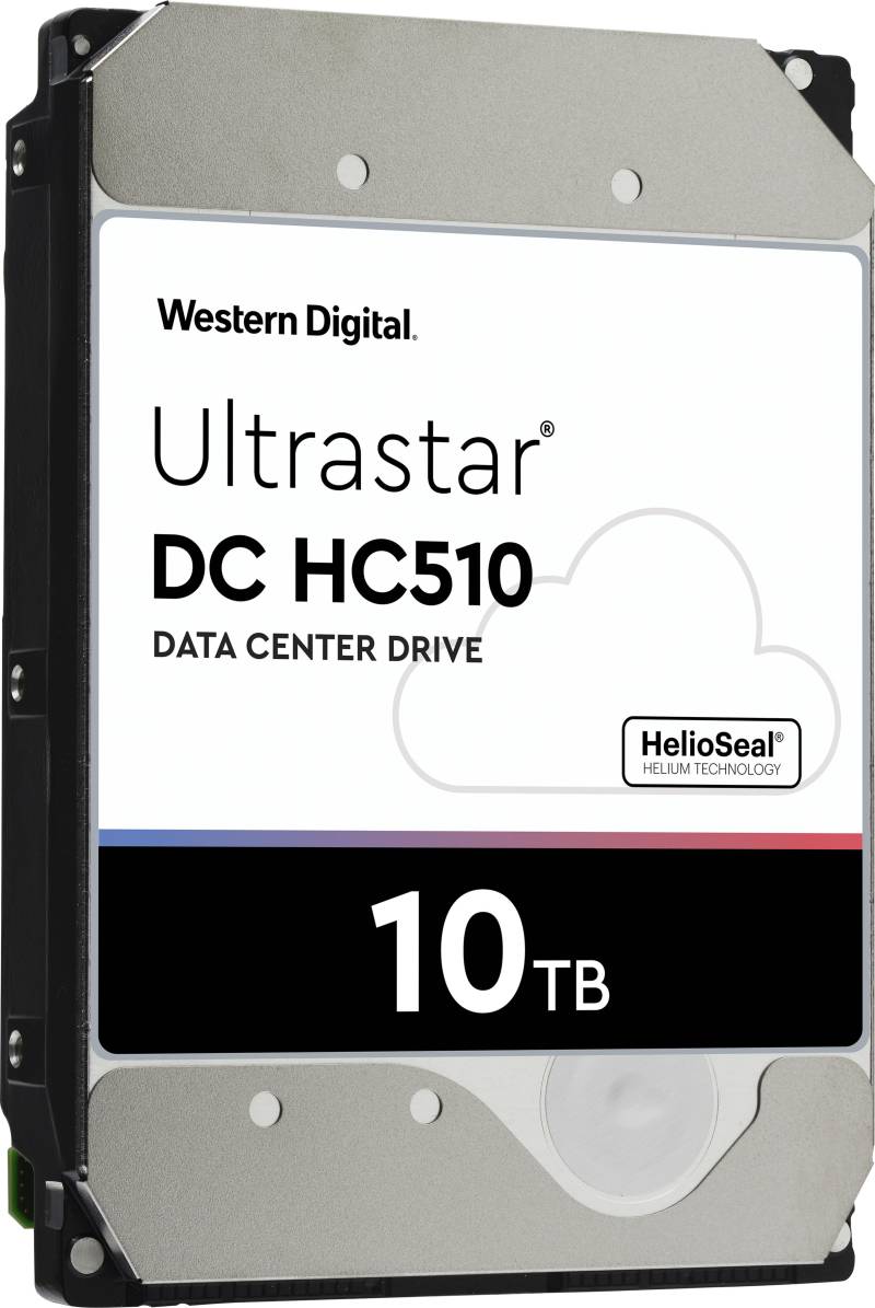 Western Digital HDD-Festplatte »Ultrastar DC HC510 10TB Pin3«, 3,5 Zoll, Anschluss SATA, Bulk von Western Digital