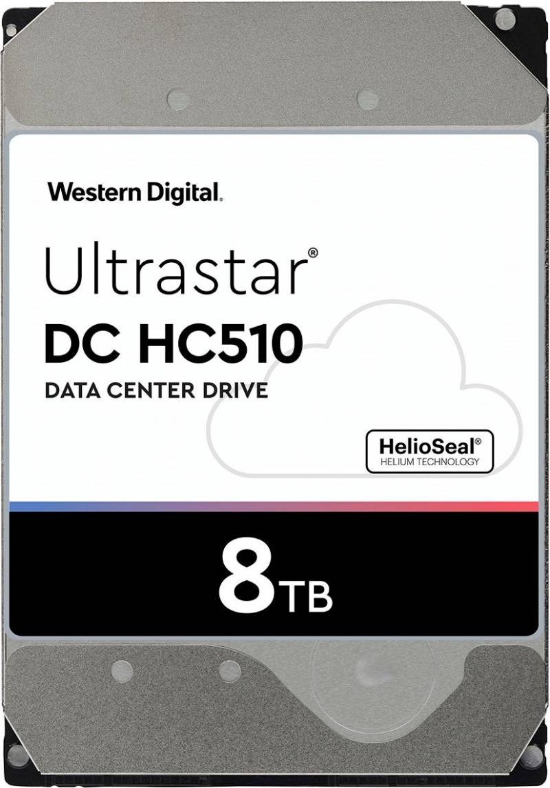 Western Digital HDD-Festplatte »Ultrastar DC HC510 8TB SAS«, 3,5 Zoll, Anschluss SAS, Bulk von Western Digital