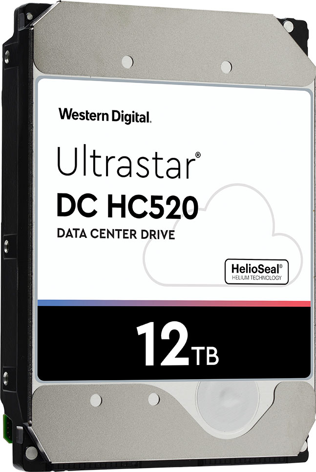 Western Digital HDD-Festplatte »Ultrastar DC HC520, 4Kn Format, ISE«, 3,5 Zoll, Anschluss SATA III, Bulk von Western Digital