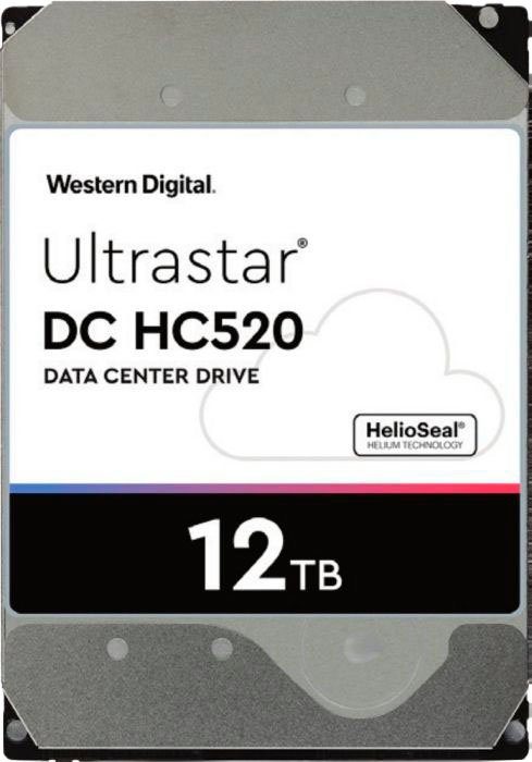 Western Digital HDD-Festplatte »Ultrastar DC HC520 12TB SAS 4Kn«, 3,5 Zoll, Anschluss SATA III von Western Digital