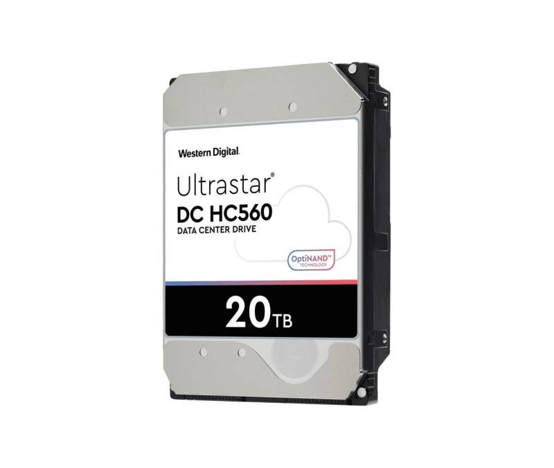 Western Digital HDD-Festplatte »Ultrastar DC HC560 20TB SATA 512 SE«, 3,5 Zoll, Anschluss SATA III von Western Digital