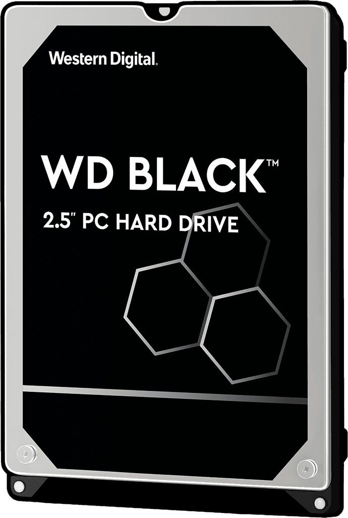 Western Digital HDD-Festplatte »WD Black Mobile 1TB«, 2,5 Zoll, Anschluss SATA III, Bulk von Western Digital