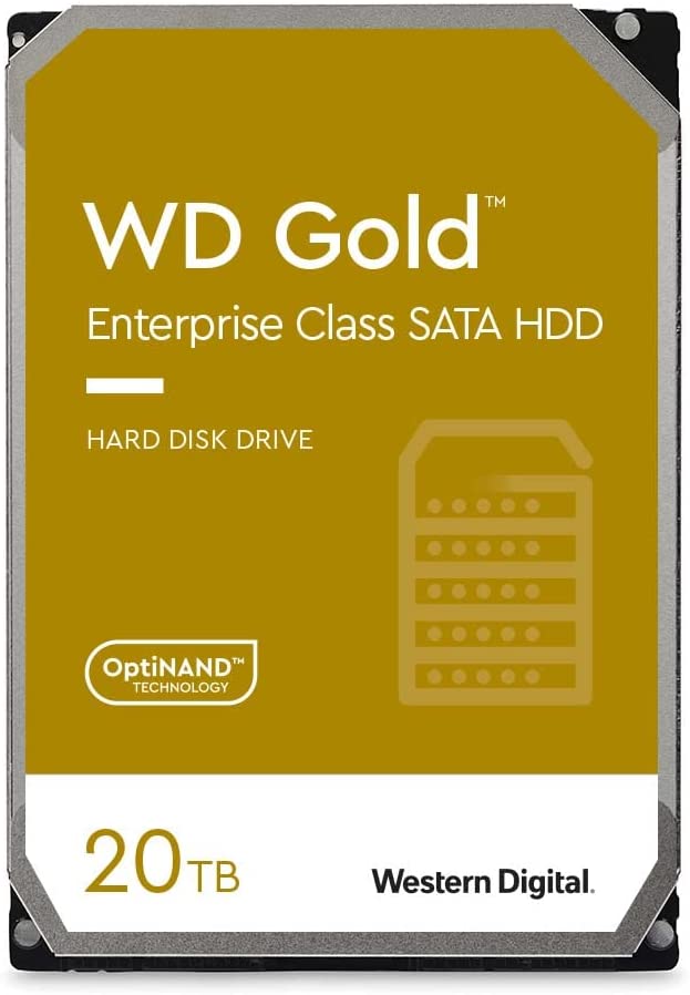 Western Digital HDD-Festplatte »WD Gold HA750 20TB«, 3,5 Zoll, Anschluss SATA III von Western Digital