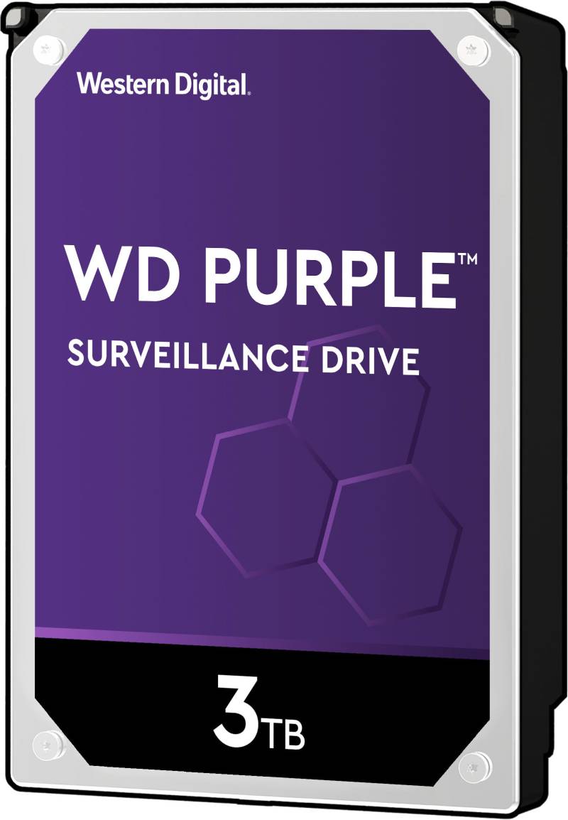 Western Digital HDD-Festplatte »WD Purple™«, 3,5 Zoll, Anschluss SATA III, Surveillance Drive, Bulk von Western Digital