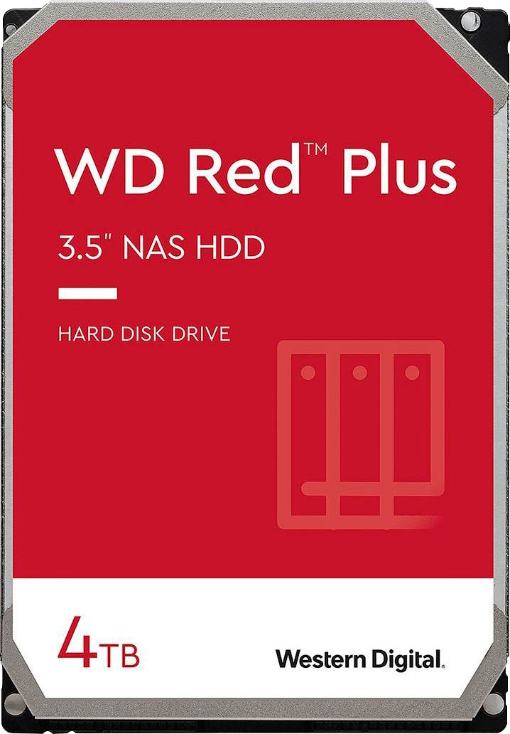 Western Digital HDD-NAS-Festplatte »WD Red Plus«, 3,5 Zoll, Anschluss SATA von Western Digital