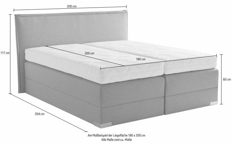 Westfalia Schlafkomfort Boxspringbett von Westfalia Schlafkomfort