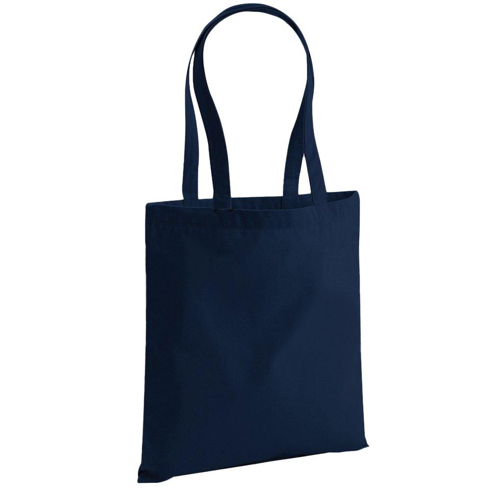 Westford Mill - EarthAware Bag For Life Shopper Einkaufstasche, 10 Liter, für Damen, Marine, One Size von Westford Mill