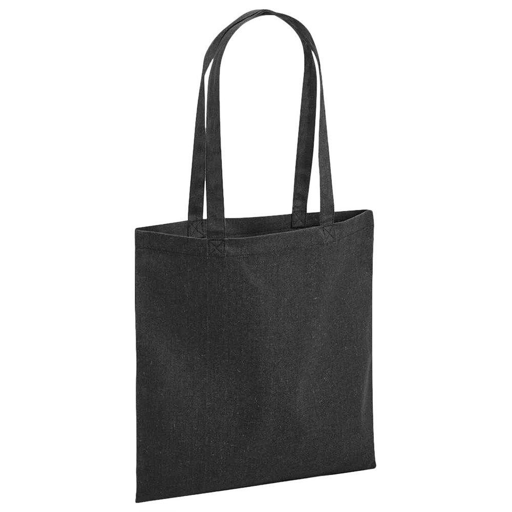 Tragetasche Revive, Recyceltes Material Damen Schwarz ONE SIZE von Westford Mill