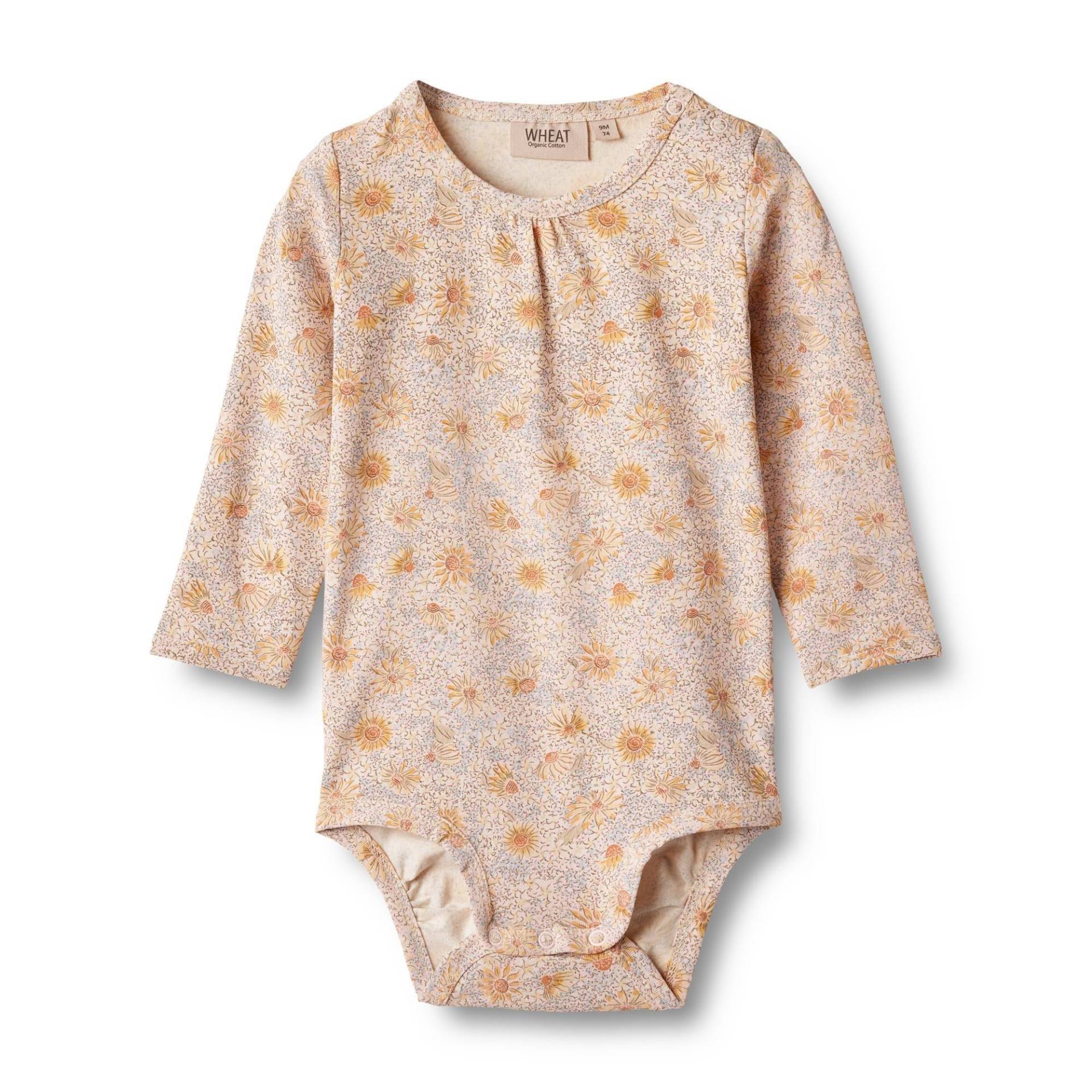 Baby Body Liv Unisex Beige 68 von Wheat