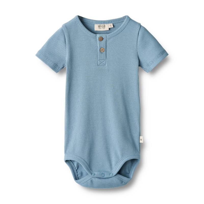 Baby Body Magnus Unisex Blau 62 von Wheat