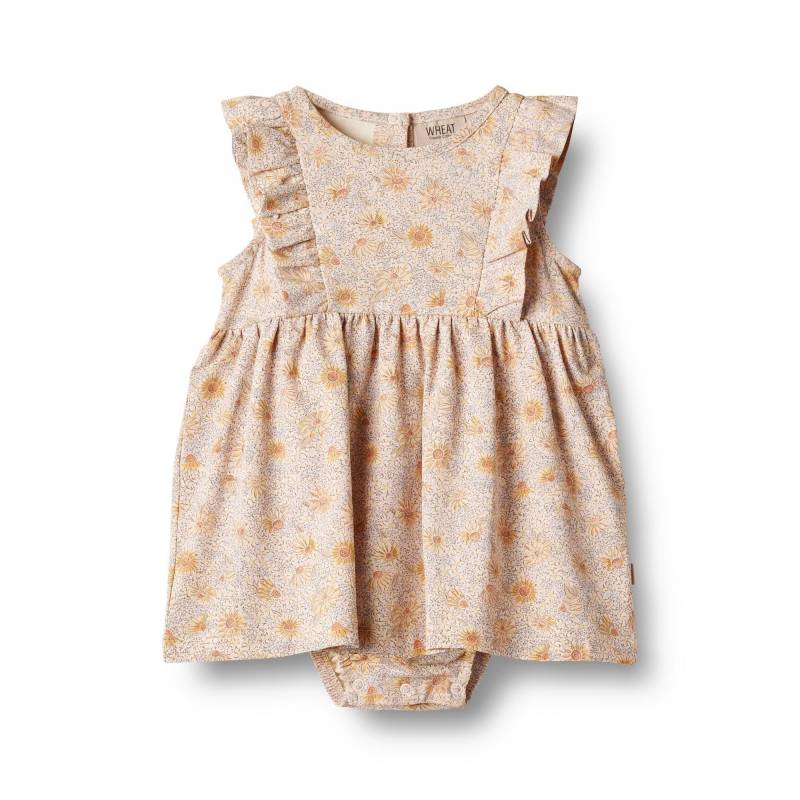 Baby Bodykleid Vianna Unisex Beige 92 von Wheat