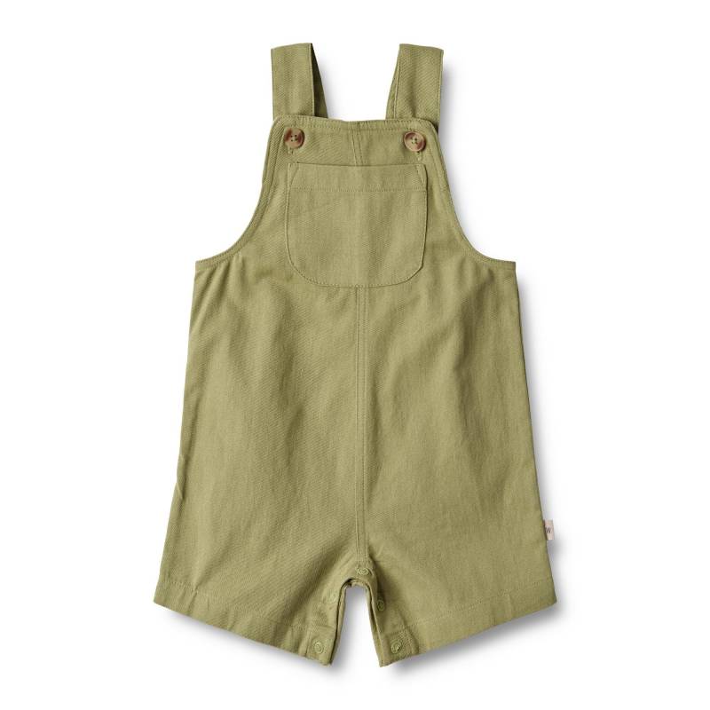 Baby Latzhose Sigge Unisex Grün 74 von Wheat