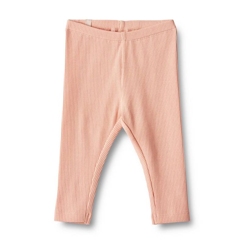 Baby Leggings Jules Soft Coral Unisex Rosa 80 von Wheat