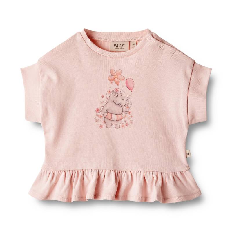 Wheat - Baby T-Shirt Lulu, 92, Rosa von Wheat