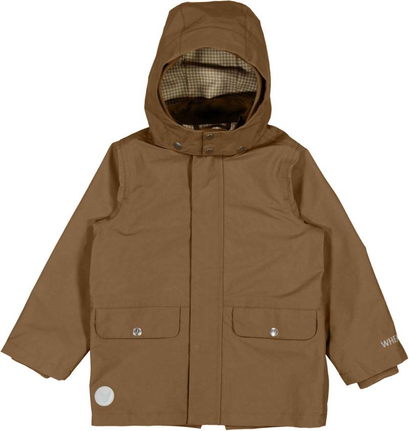 Jungen Regenjacke Carlo Golden Jungen Braun 110 von Wheat