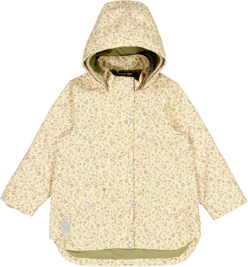 Kinder Regenjacke Oda Wild Flowers Mädchen Gelb 110 von Wheat