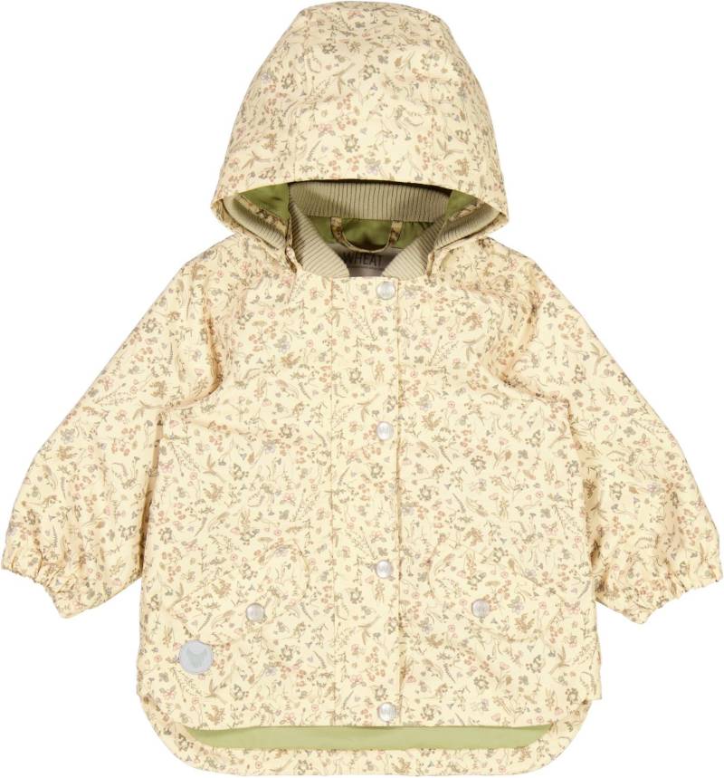 Kleinkinder Regenjacke Oda Wild Flowers Mädchen Gelb 92 von Wheat