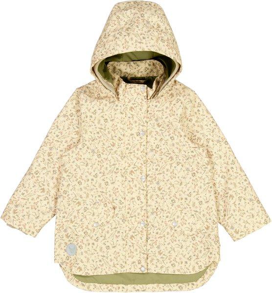 Kinder Regenjacke Oda Wild Flowers Mädchen Gelb 122 von Wheat