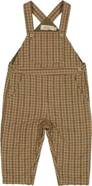 Wheat - Baby Latzhose Jonathan pine check, 62, Braun von Wheat