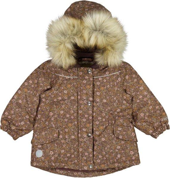 Kleinkinder Winterjacke Mathilde Eggplant Flowers Mädchen Multicolor 80 von Wheat