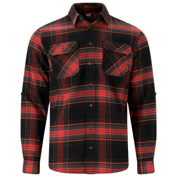 Whistler - Jamba Flannel Shirt - Hemd Gr 3XL;4XL;5XL;L;M;S;XL;XXL blau;braun;oliv;schwarz;schwarz/grau von Whistler