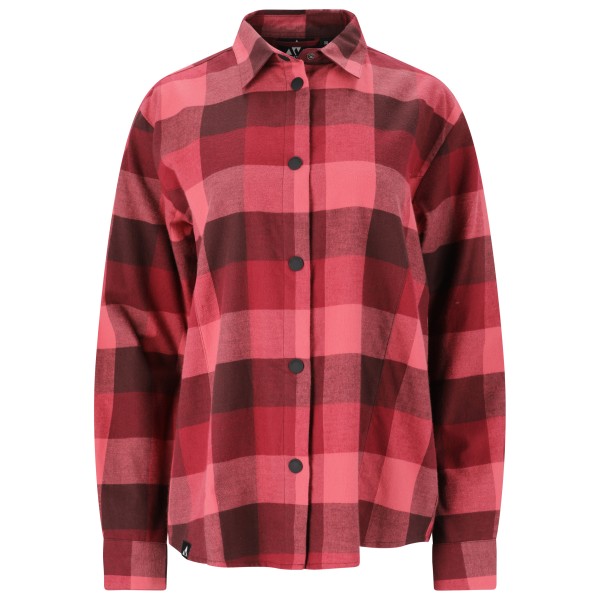 Whistler - Women's Riglet Chequered Shirt - Hemd Gr 36;38;40;42;44;46 grau;rot von Whistler