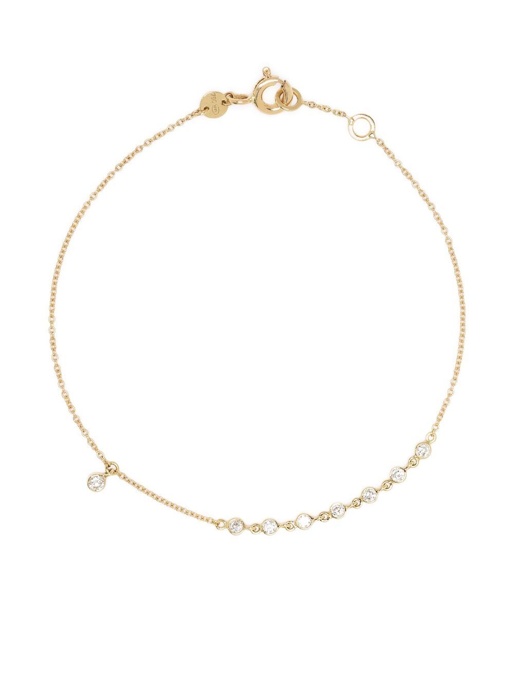 We by WHITEbIRD 18kt yellow gold diamond Clarisse Rich bracelet